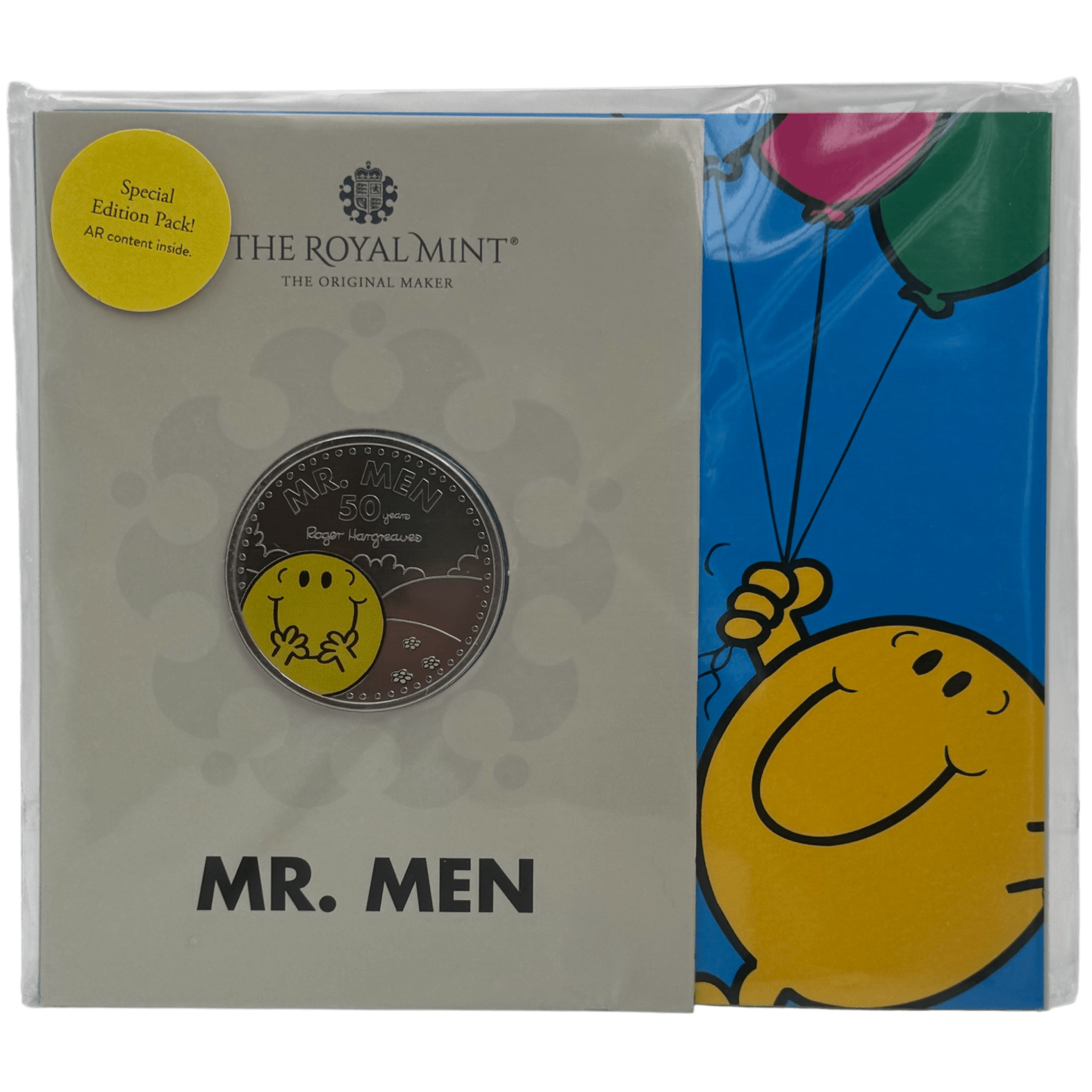 Mr Men £5 Brilliant Uncirculated Coin in Blister Pack mr men £5 Mr Men £5 Brilliant Uncirculated Coin in Blister Pack