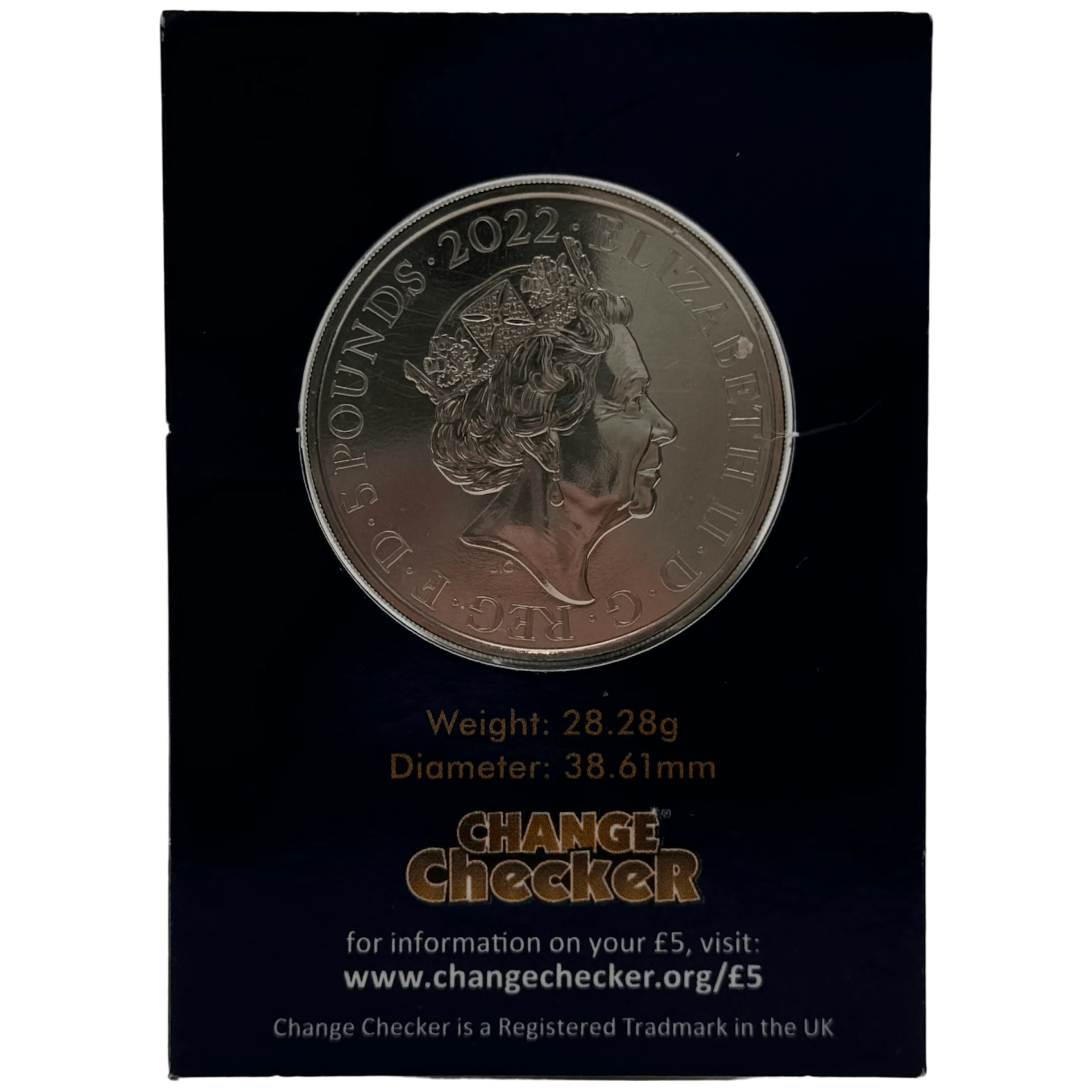 The Rolling Stones 2022 £5 Brilliant Uncirculated Coin in Change Checker Card rolling stones The Rolling Stones 2022 £5 Brilliant Uncirculated Coin in Change Checker Card