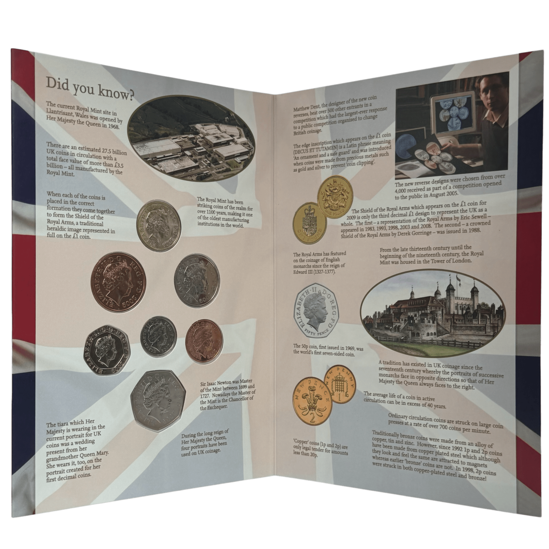 2009 Year Set of Brilliant Uncirculated Coins in Royal Mint Pack 2009 2009 Year Set of Brilliant Uncirculated Coins in Royal Mint Pack