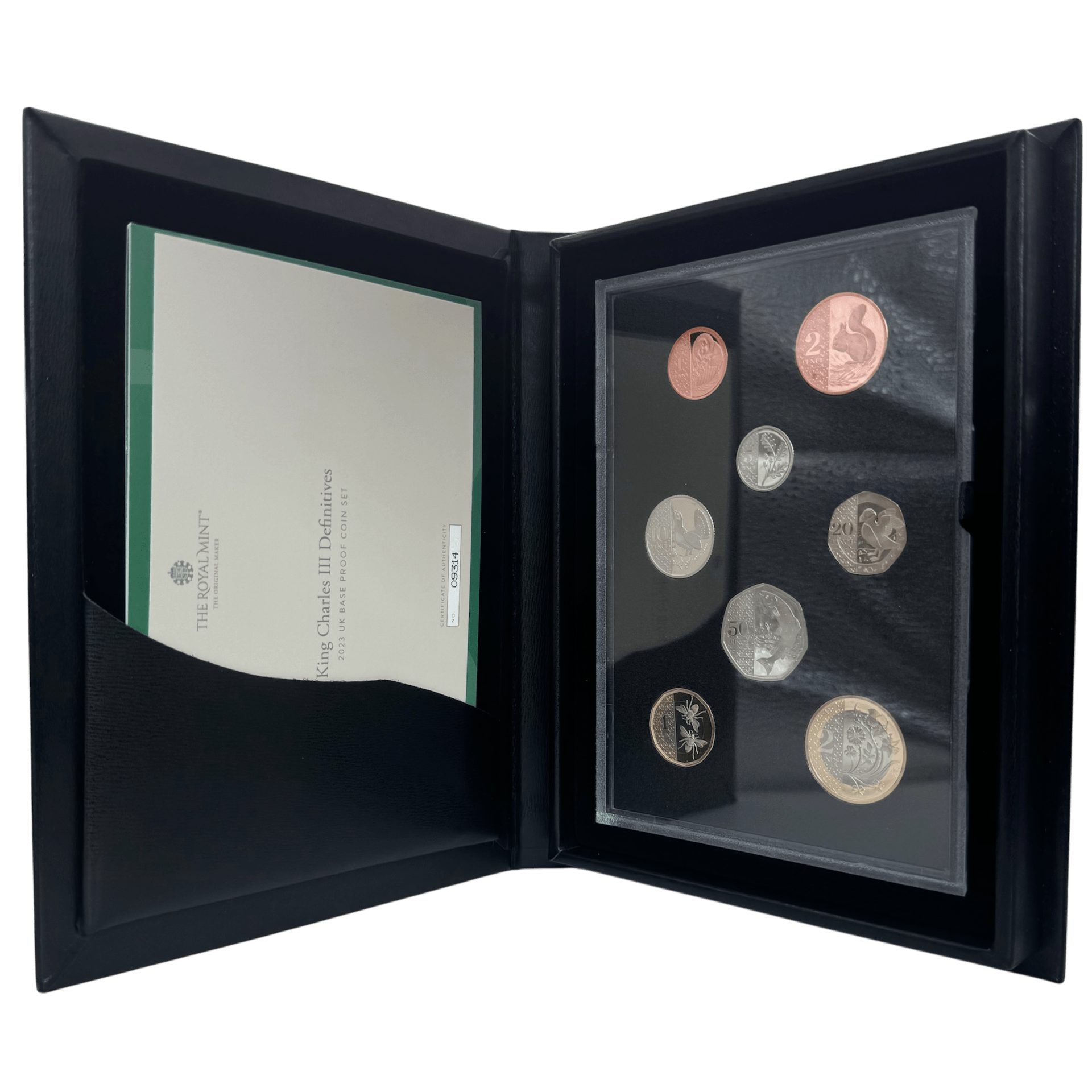 2023 King Charles III Definitives UK Base Proof Coin Set 2023 2023 King Charles III Definitives UK Base Proof Coin Set