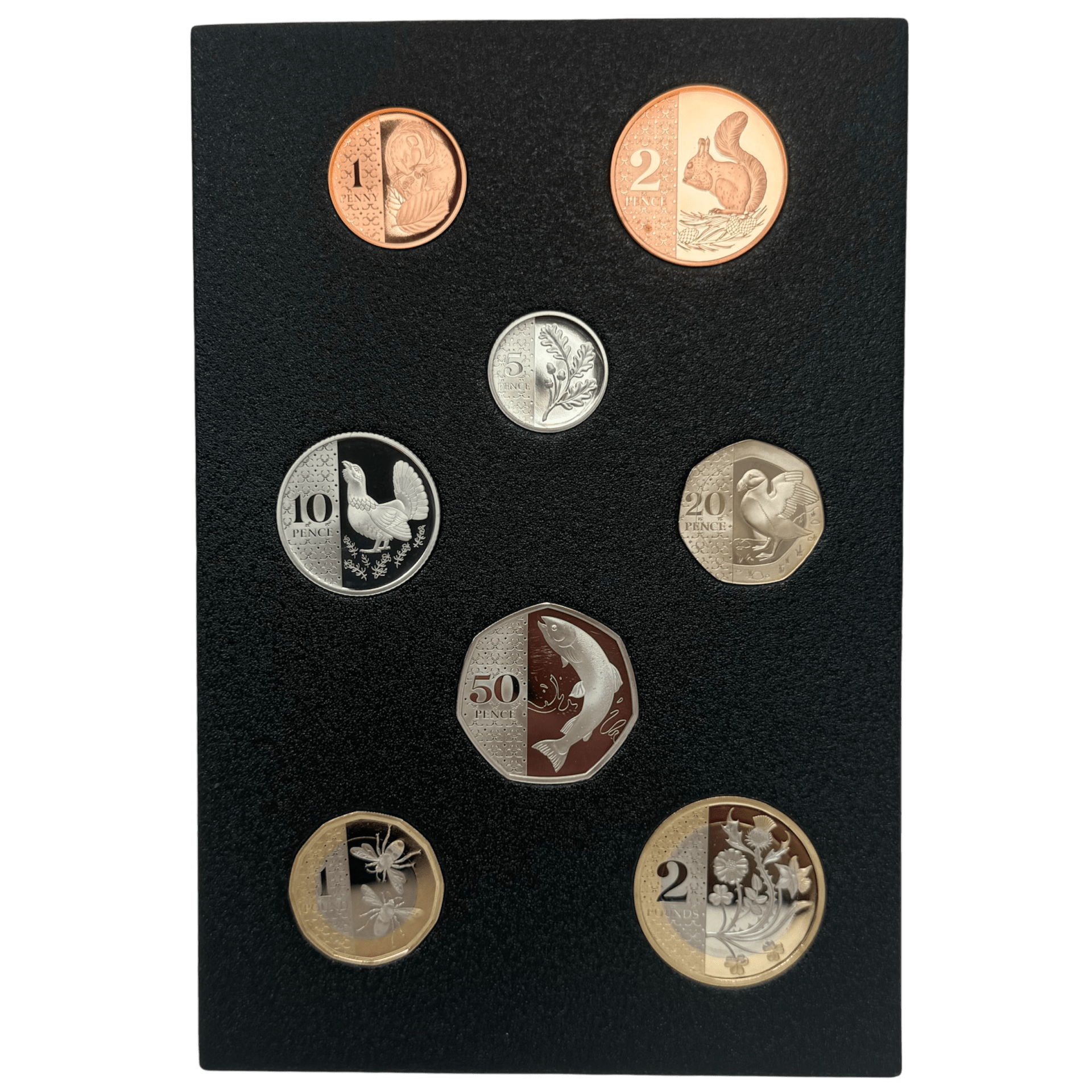 2023 King Charles III Definitives UK Base Proof Coin Set 2023 2023 King Charles III Definitives UK Base Proof Coin Set