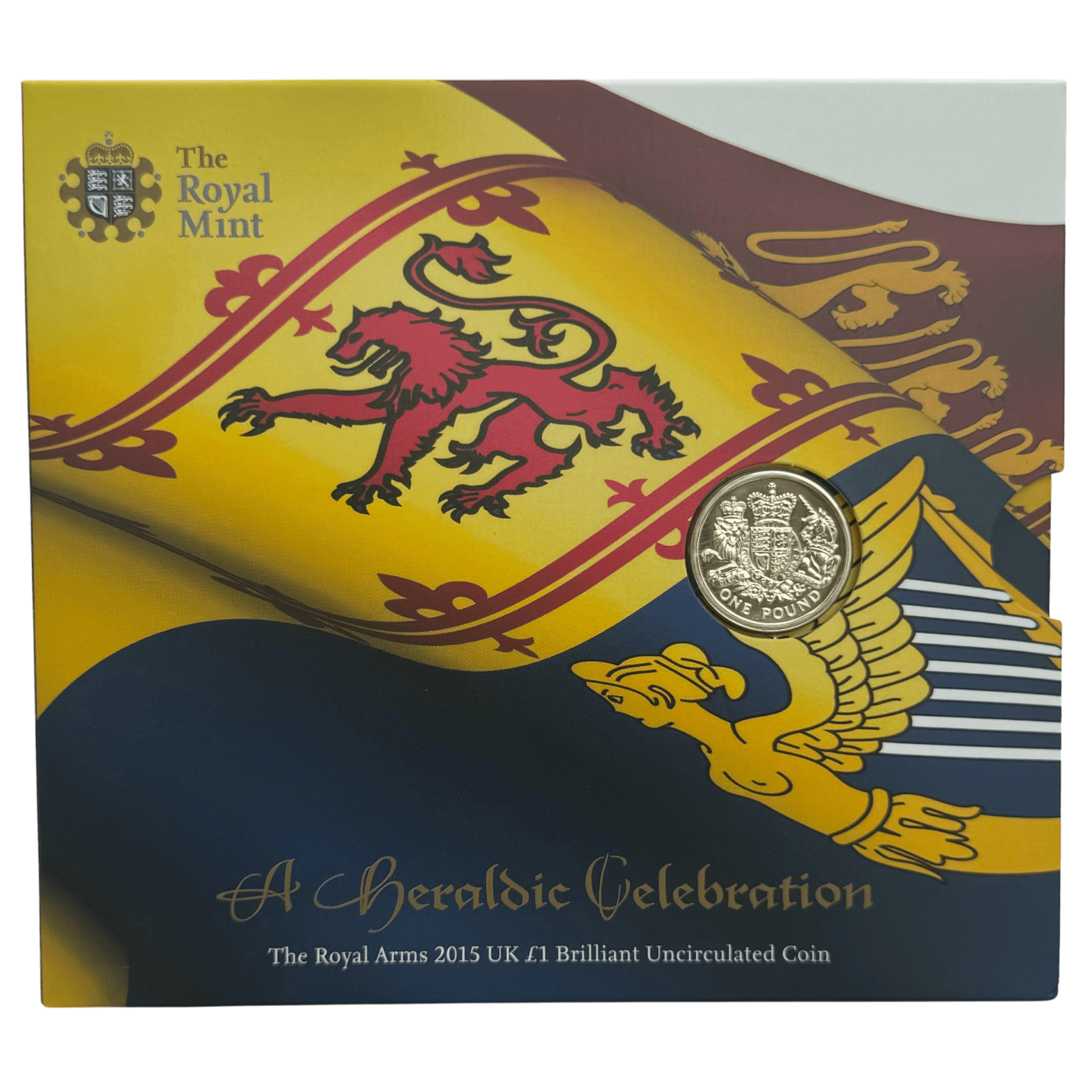 The Royal Arms 2015 UK £1 Brilliant Uncirculated Coin in Blister Pack royal arms The Royal Arms 2015 UK £1 Brilliant Uncirculated Coin in Blister Pack