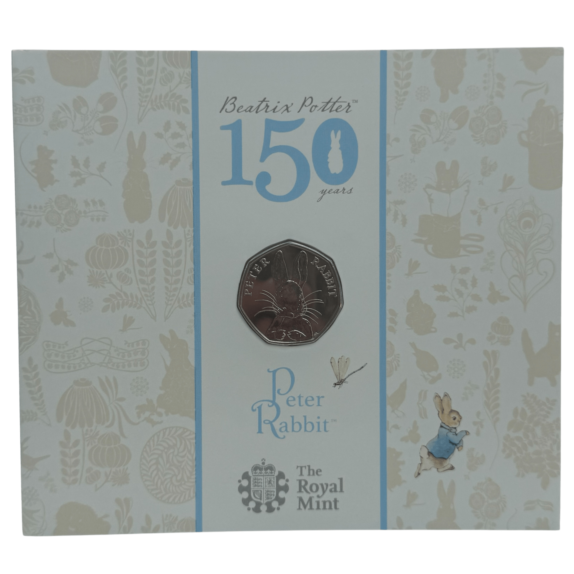 2016 Peter Rabbit UK 50p Brilliant Uncirculated Coin in Blister Pack 2016 2016 Peter Rabbit UK 50p Brilliant Uncirculated Coin in Blister Pack