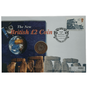 The New 1998 British £2 Commemorative Coin Cover