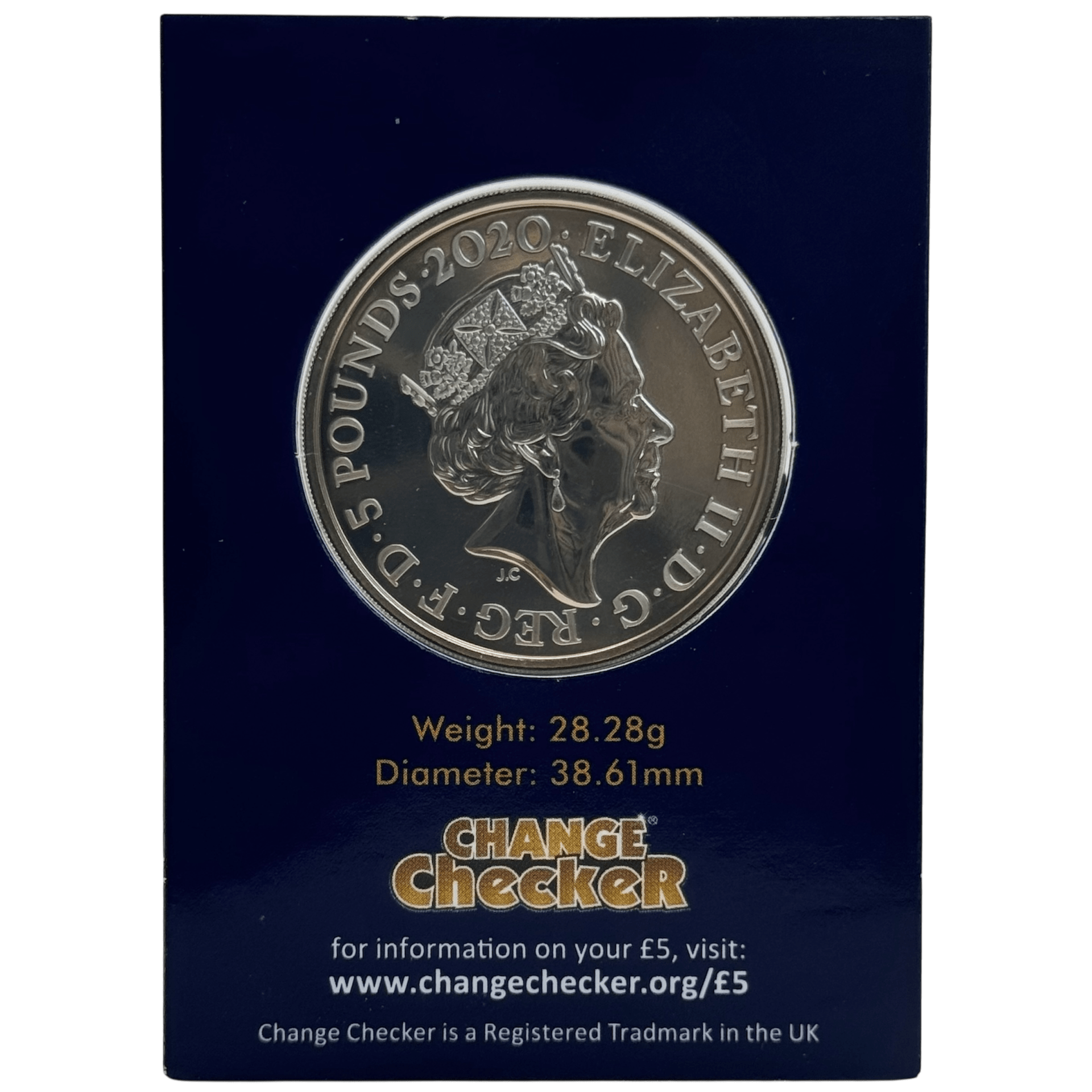 2020 The Infamous Prison UK Brilliant Uncirculated £5 Coin in Change Checker Card 2020 2020 The Infamous Prison UK Brilliant Uncirculated £5 Coin in Change Checker Card