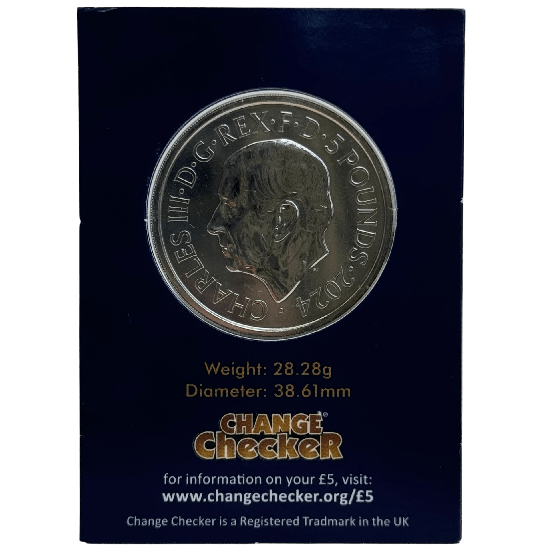 Little John 2024 Myths and Legends UK Brilliant Uncirculated £5 Coin in Change Checker Card little john Little John 2024 Myths and Legends UK Brilliant Uncirculated £5 Coin in Change Checker Card