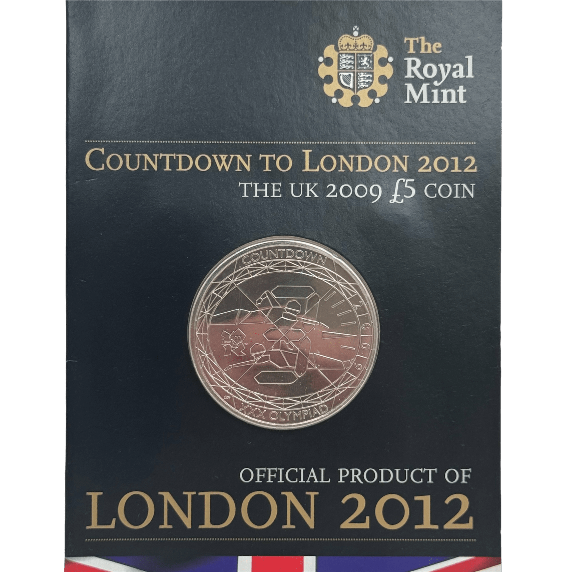 2009 Countdown to London 2012 £5 Brilliant Uncirculated Coin in Blister Pack 2009 2009 Countdown to London 2012 £5 Brilliant Uncirculated Coin in Blister Pack
