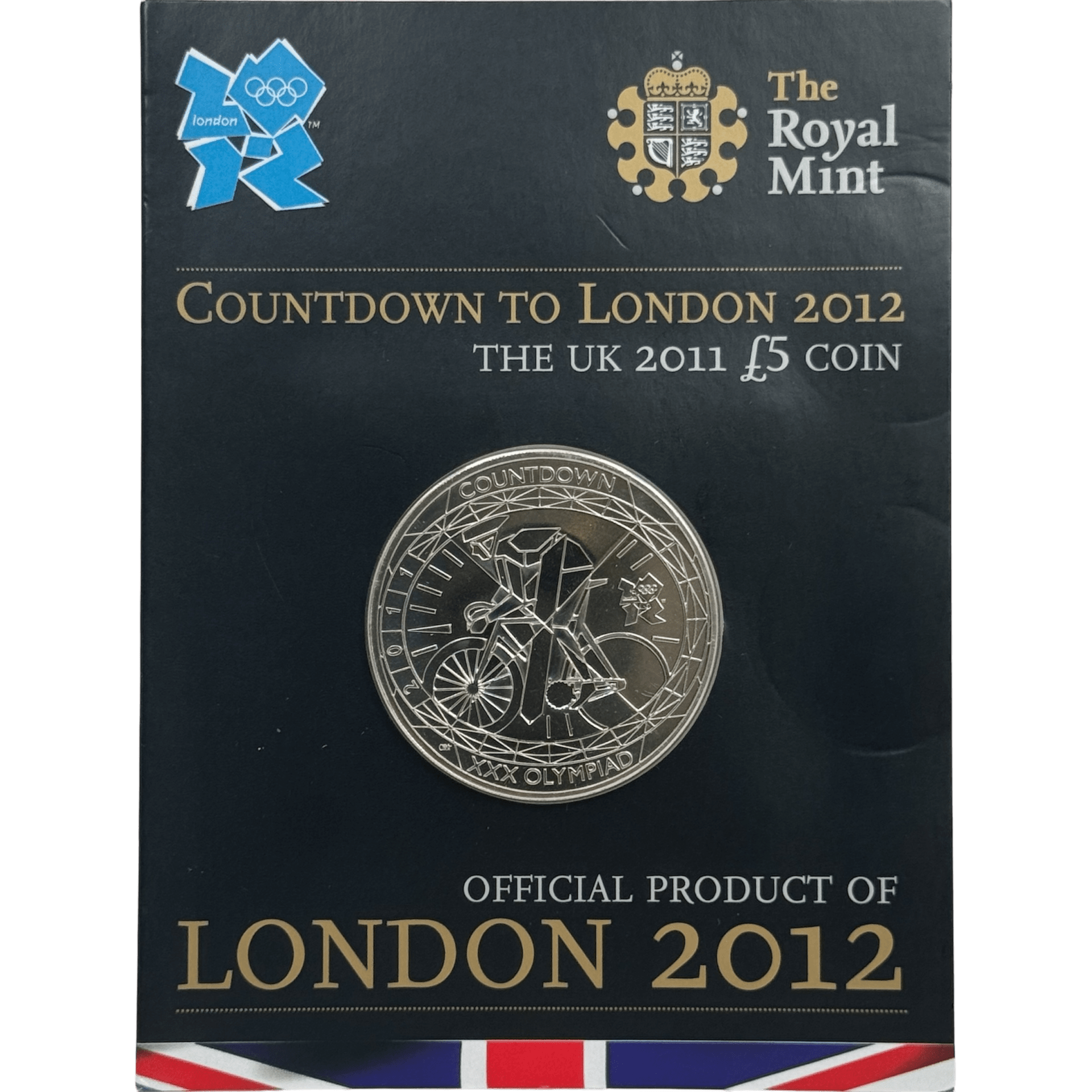 2011 Countdown to London 2012 £5 Brilliant Uncirculated Coin in Blister Pack 2011 2011 Countdown to London 2012 £5 Brilliant Uncirculated Coin in Blister Pack