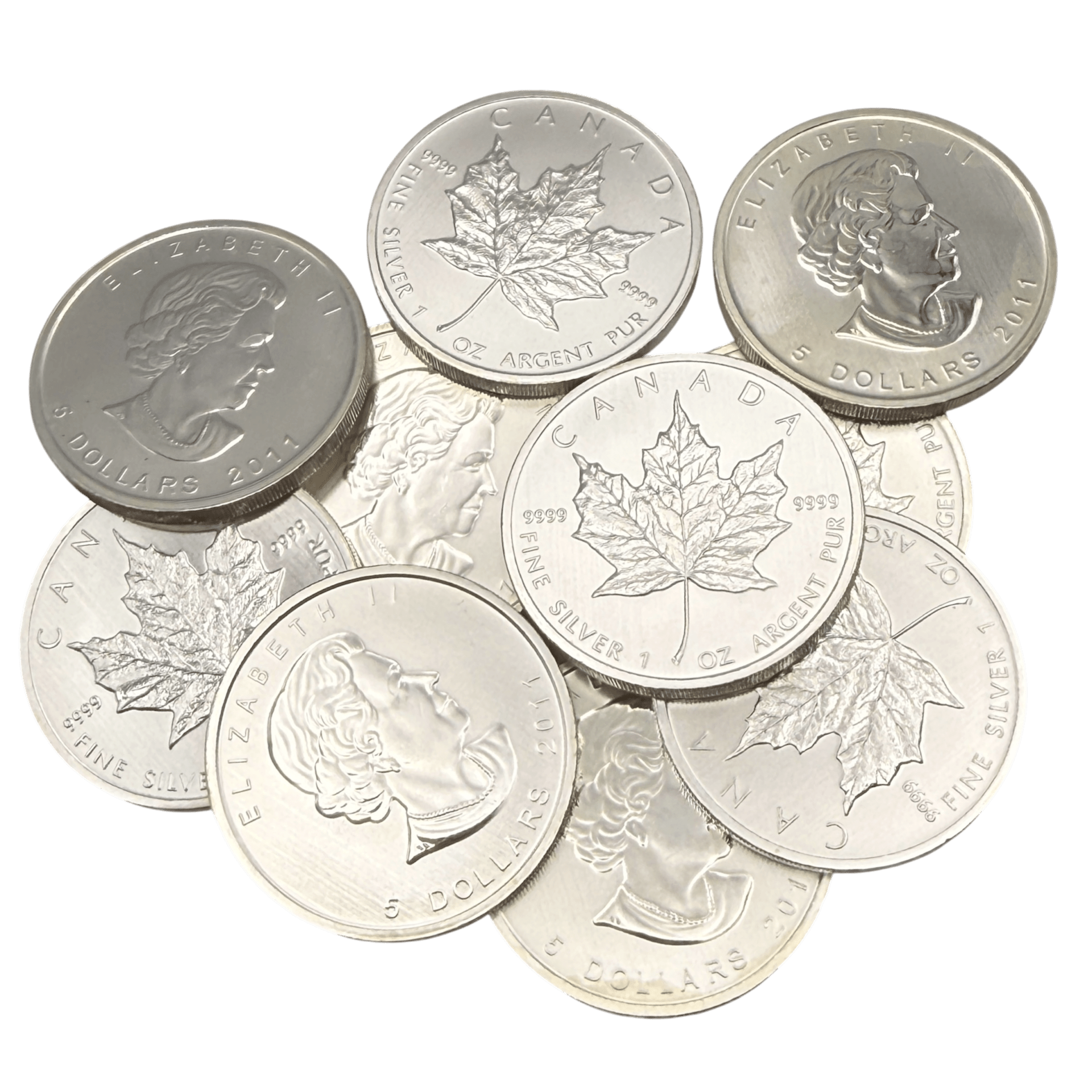 1oz Canadian Silver Maple Leaf Bullion Coin Mixed Dates .9999 Fine Silver - Price Per Coin canadian 1oz Canadian Silver Maple Leaf Bullion Coin – Mixed Dates – .9999 Fine Silver