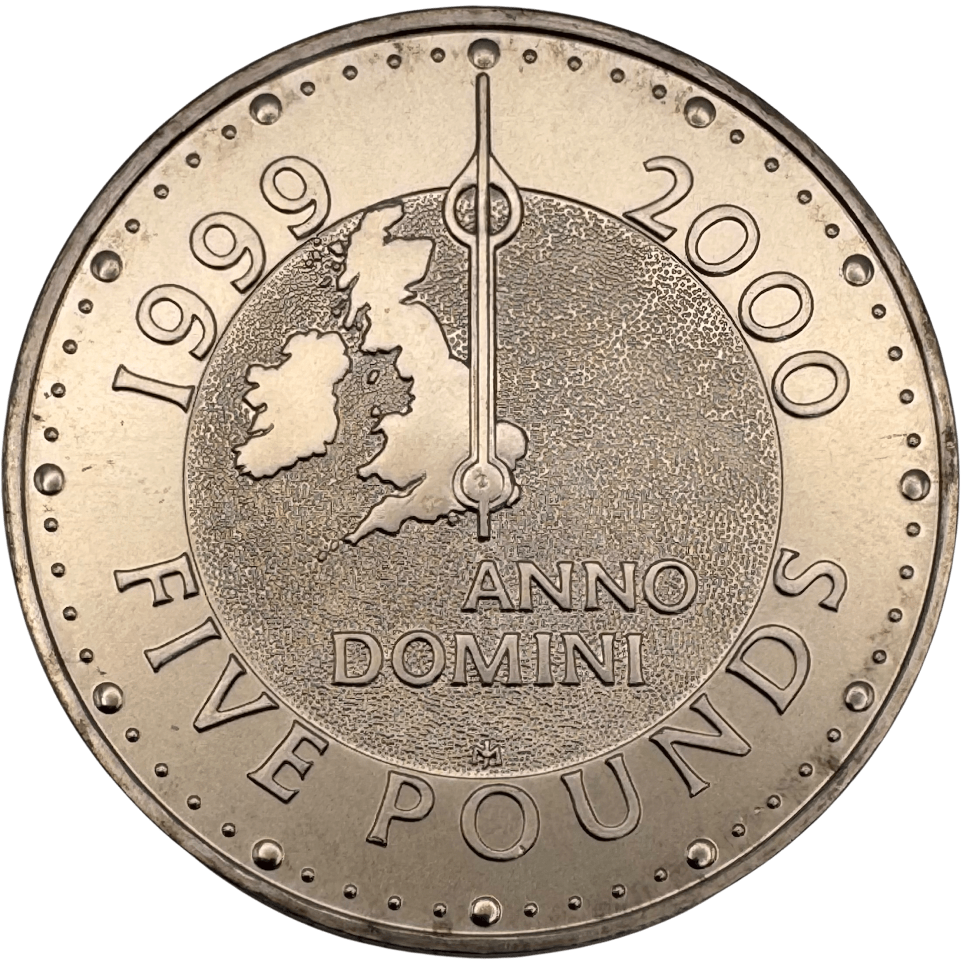 1999 Millennium Five Pound Britannia One Ounce Silver Coin Set 1999 1999 Millennium Five Pound Britannia One Ounce Silver Coin Set