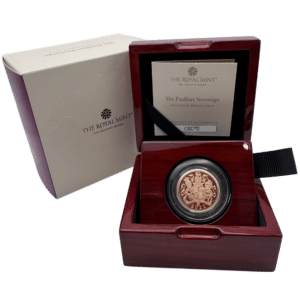 2022 QEII Memorial Piedfort Proof Sovereign